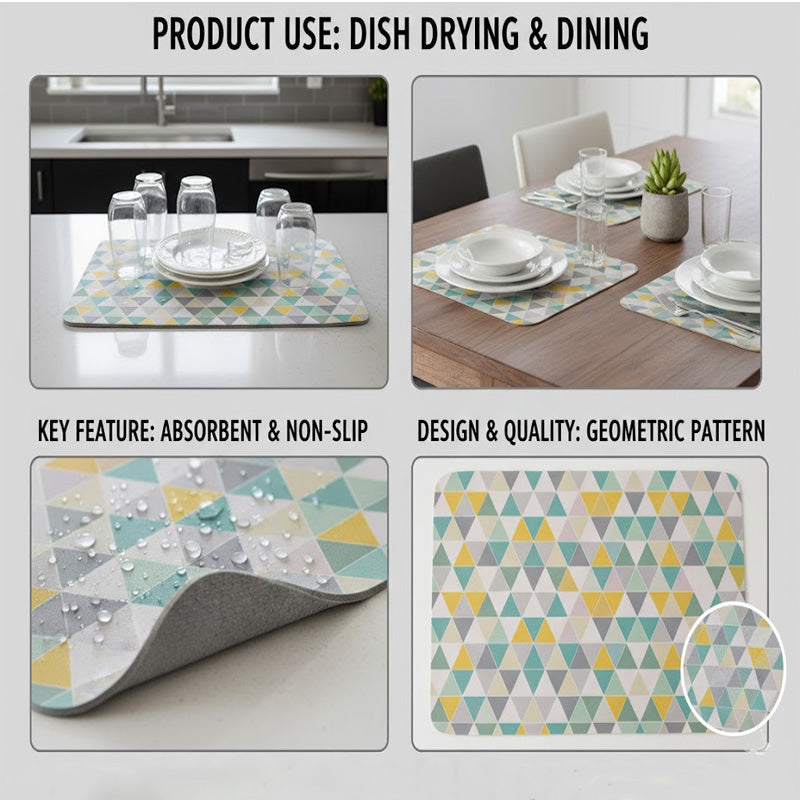 Patterned DryEase Anti-Slip Mats
