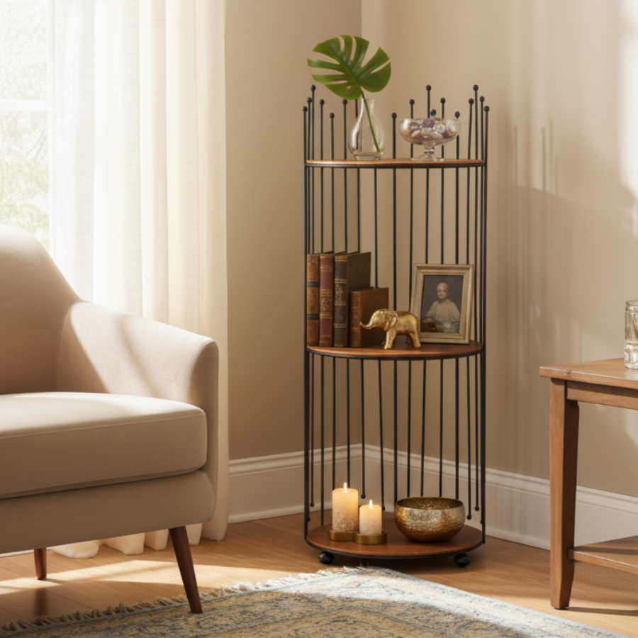 Royal Crown 3-Layer Display Tower