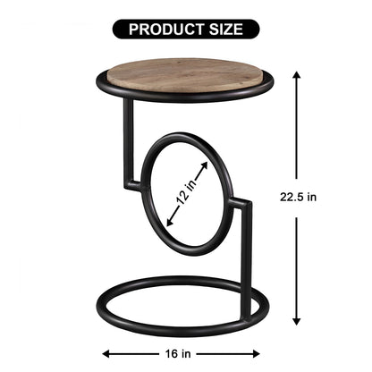 Loop Frame Accent Table