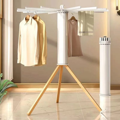 Foldable cloth drying rack