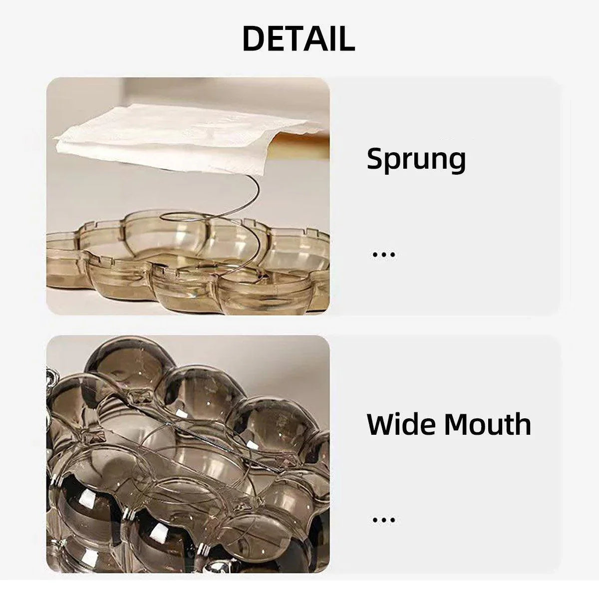 Bubbly Bliss Acrylic Tissue Box