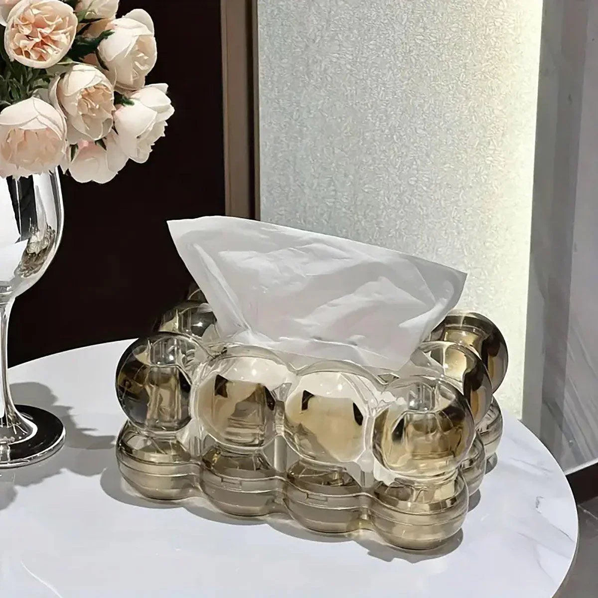 Bubbly Bliss Acrylic Tissue Box