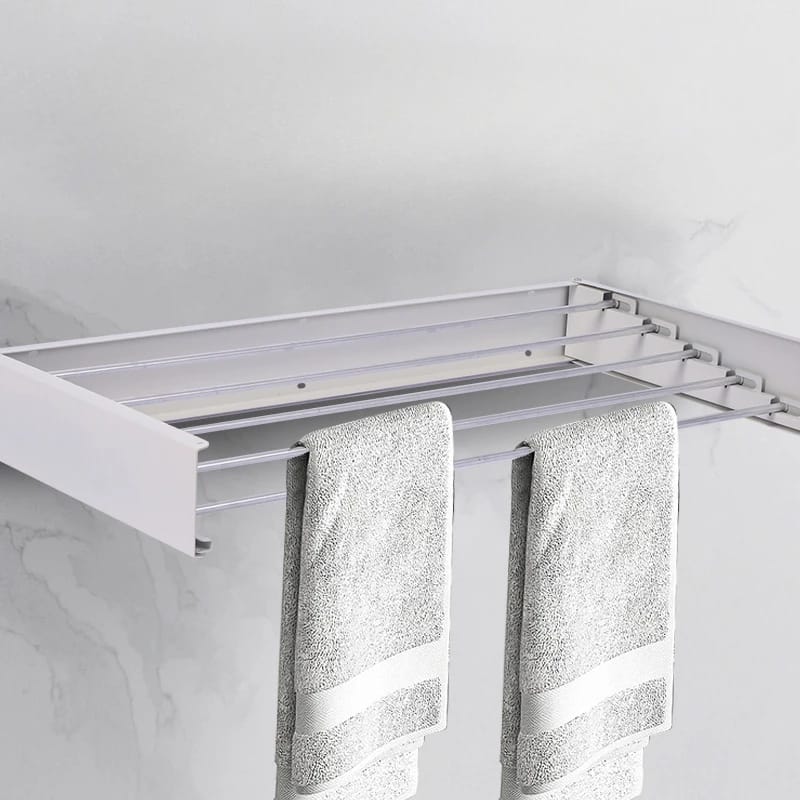 Retractable Wall Mounted Laundry Drying Rack - Image 5