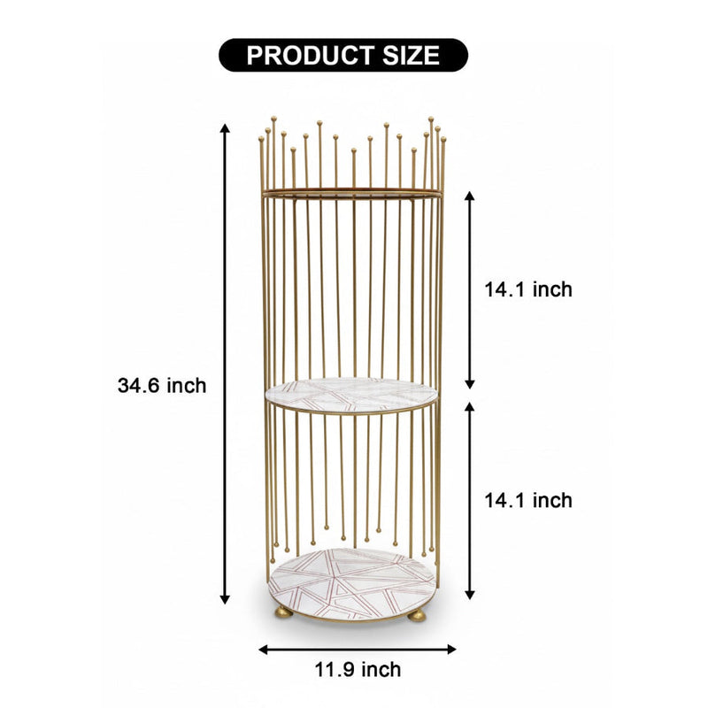 Royal Crown 3-Layer Display Tower - Image 5